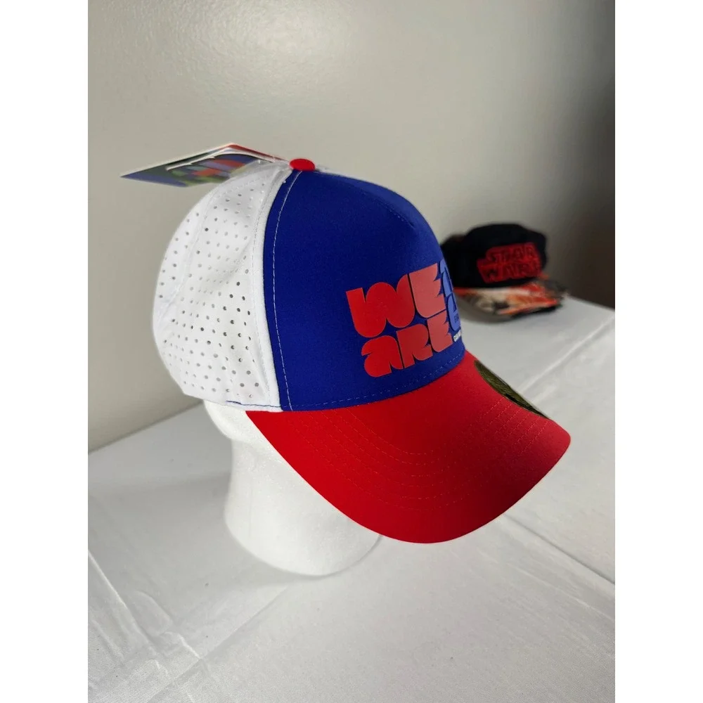 FIFA World Cup 2026 We Are 26 Hat Red White Blue Snapback Cap Water Resistant
